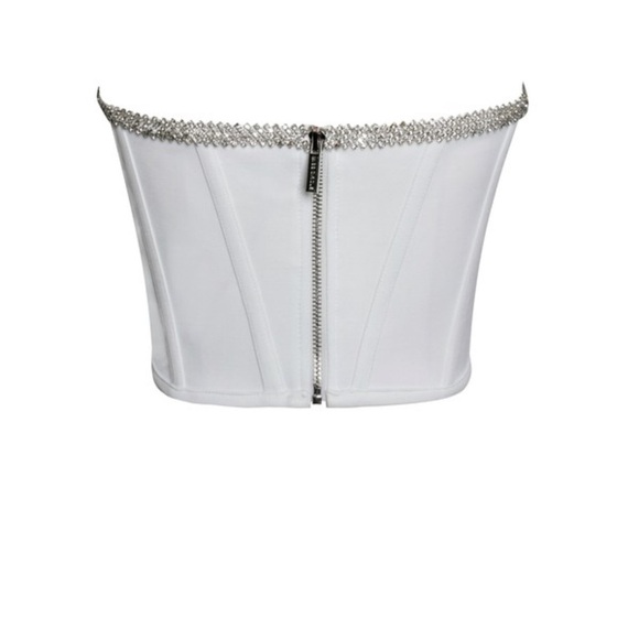 Ivy White Corset Top - Picture 6 of 8